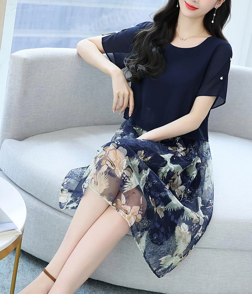 High-Quality Sheer Mesh Dress for Effortless Style