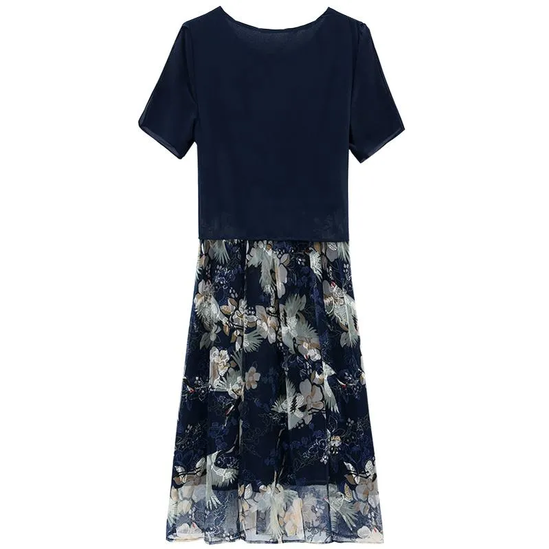 High-Quality Sheer Mesh Dress for Effortless Style