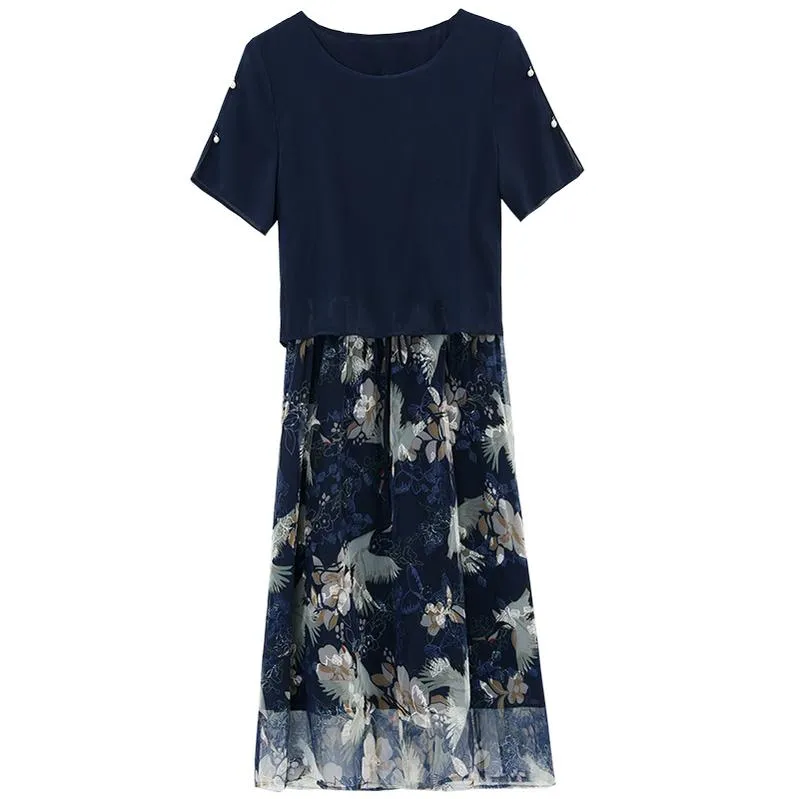 High-Quality Sheer Mesh Dress for Effortless Style