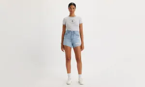 High Waisted Mom Shorts - A1965