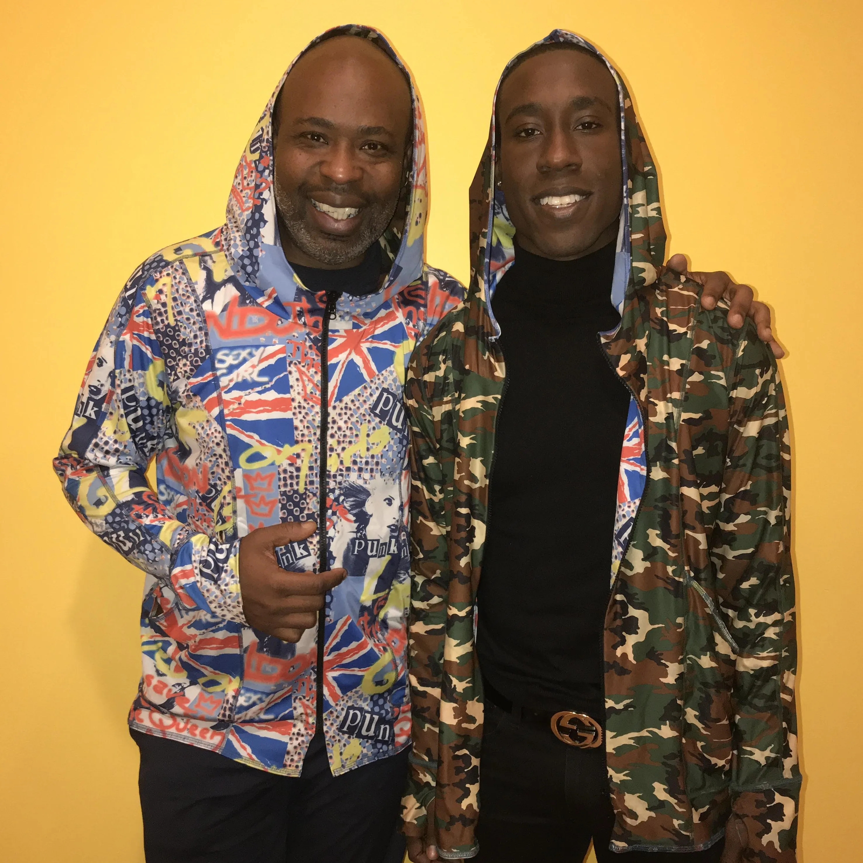 HOODIE MENS LONDON CALLING/CAMO