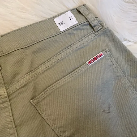 Hudson Kass Denim Shorts - NWT - Size 27 - Vault Green