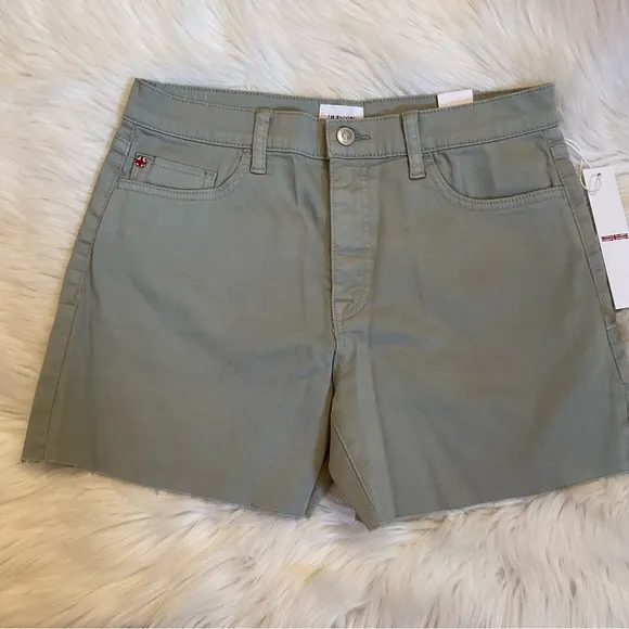 Hudson Kass Denim Shorts - NWT - Size 27 - Vault Green