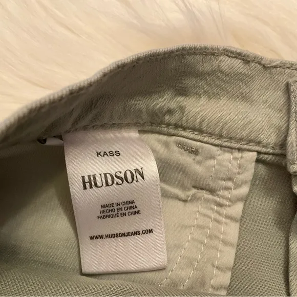Hudson Kass Denim Shorts - NWT - Size 27 - Vault Green