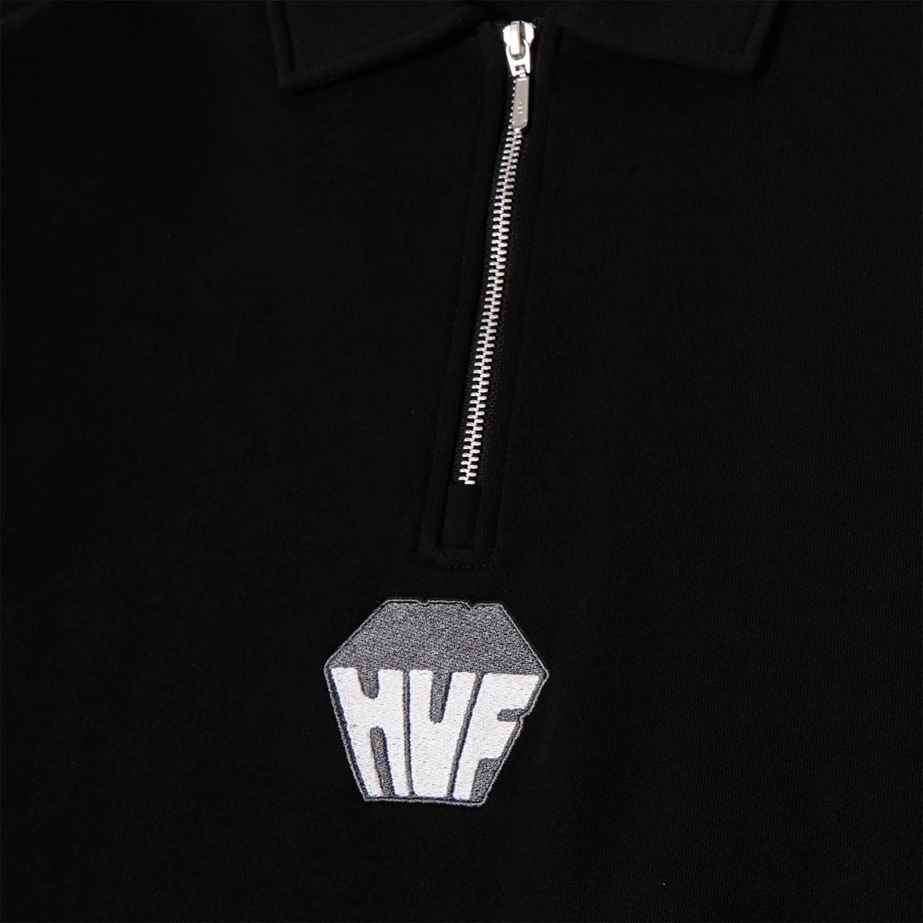 Huf Big Block 1/4 French Terry Top Black