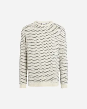 Hugo Knit - Cream/Navy