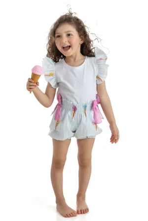 ICE CREAMS Cotton T-Shirt & Shorts