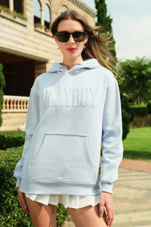 Icy Blue Playboy Hoodie