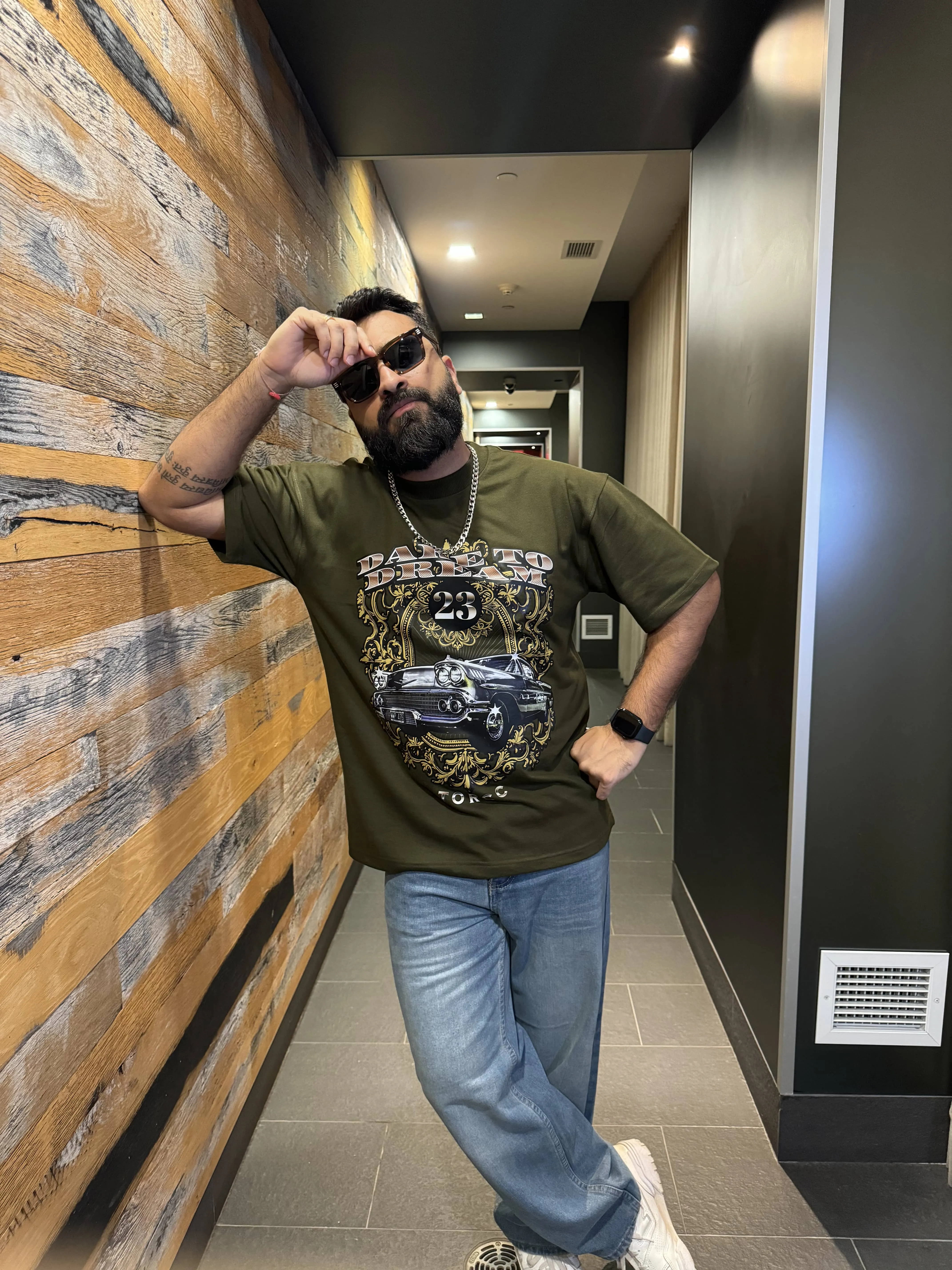 Impala Printed Drop Shoulder T-shirt - WAREHOUSE SALE
