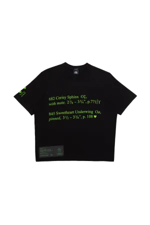 INSECT INDEX OVERSIZED SHORT SLEEVE T-SHIRT