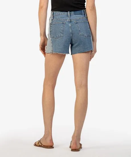Jane Two Tone High Rise Short