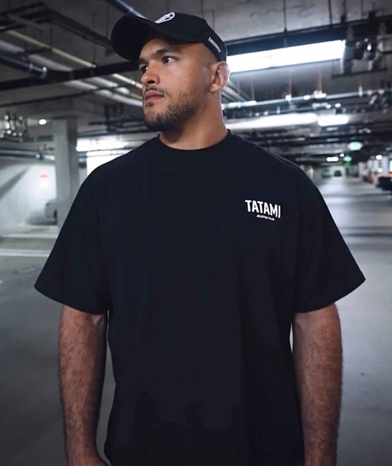 JJ Club Oversized T-Shirt - Black