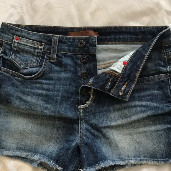 Joe’s Jean high waisted cutoff jean shorts