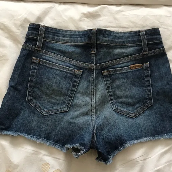 Joe’s Jean high waisted cutoff jean shorts