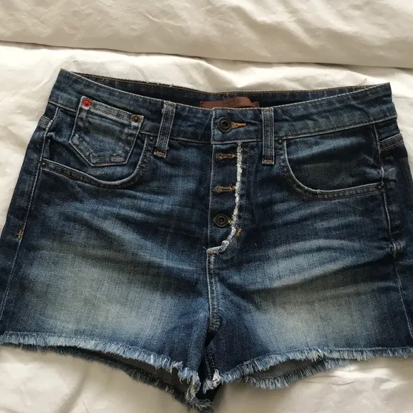 Joe’s Jean high waisted cutoff jean shorts