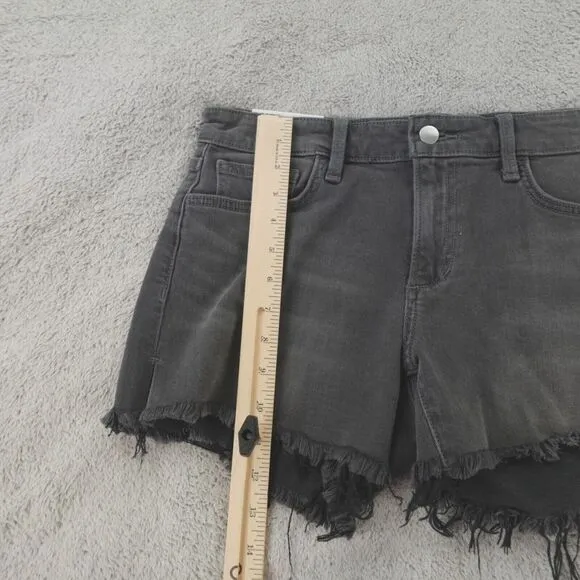 Joes Jeans Shorts Black Denim Cut Off The‎ Ozzie 4 Inch NWT