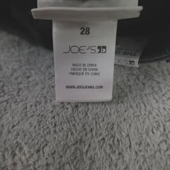 Joes Jeans Shorts Black Denim Cut Off The‎ Ozzie 4 Inch NWT