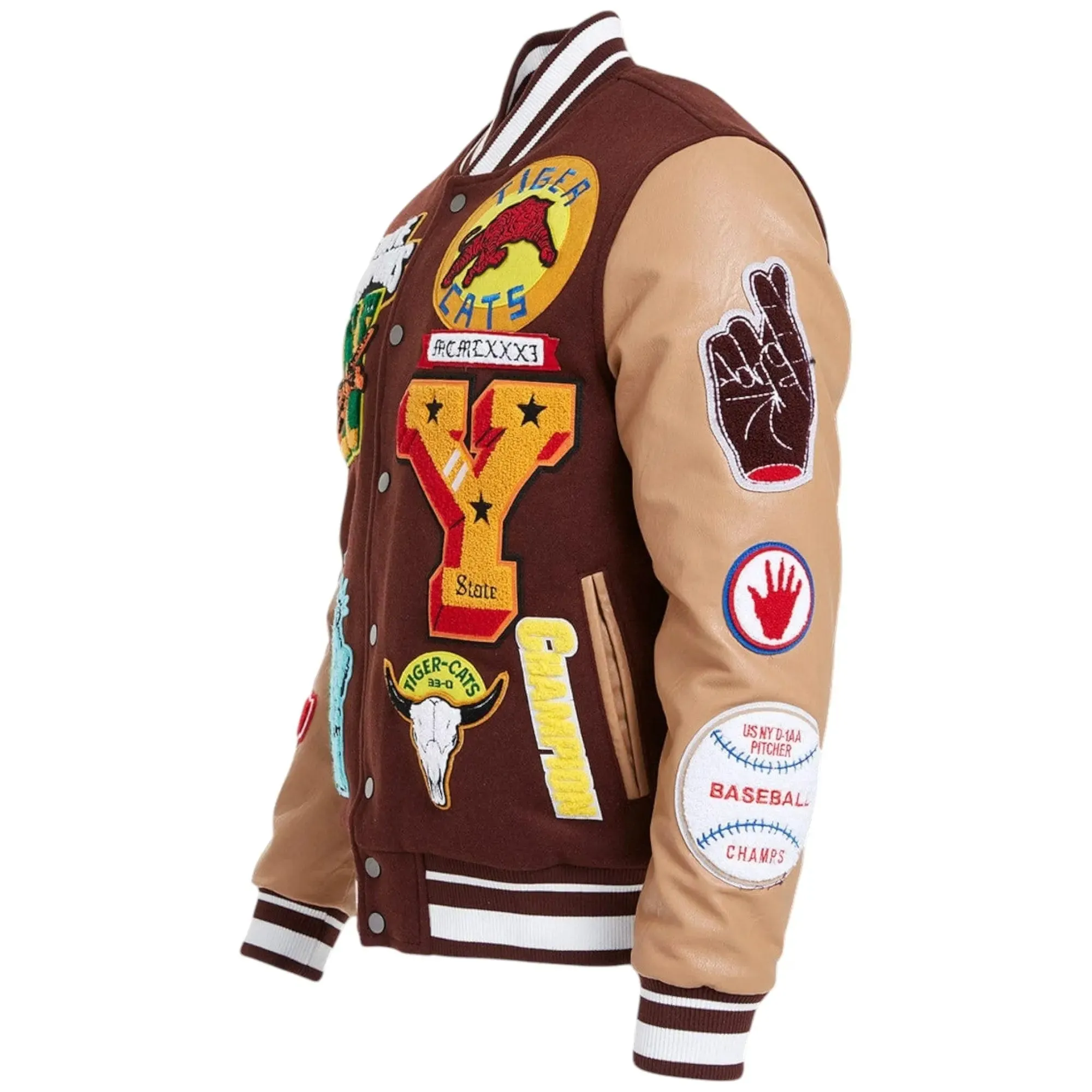 Jordan Craig Men Varsity Jacket  Empire City (Ruby)