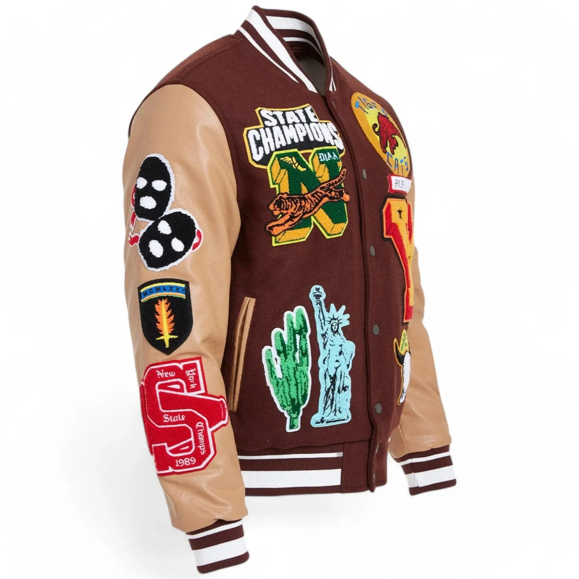 Jordan Craig Men Varsity Jacket  Empire City (Ruby)