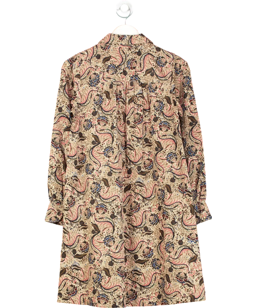 joules Multicoloured Maple Chord Shirt Dress UK 6