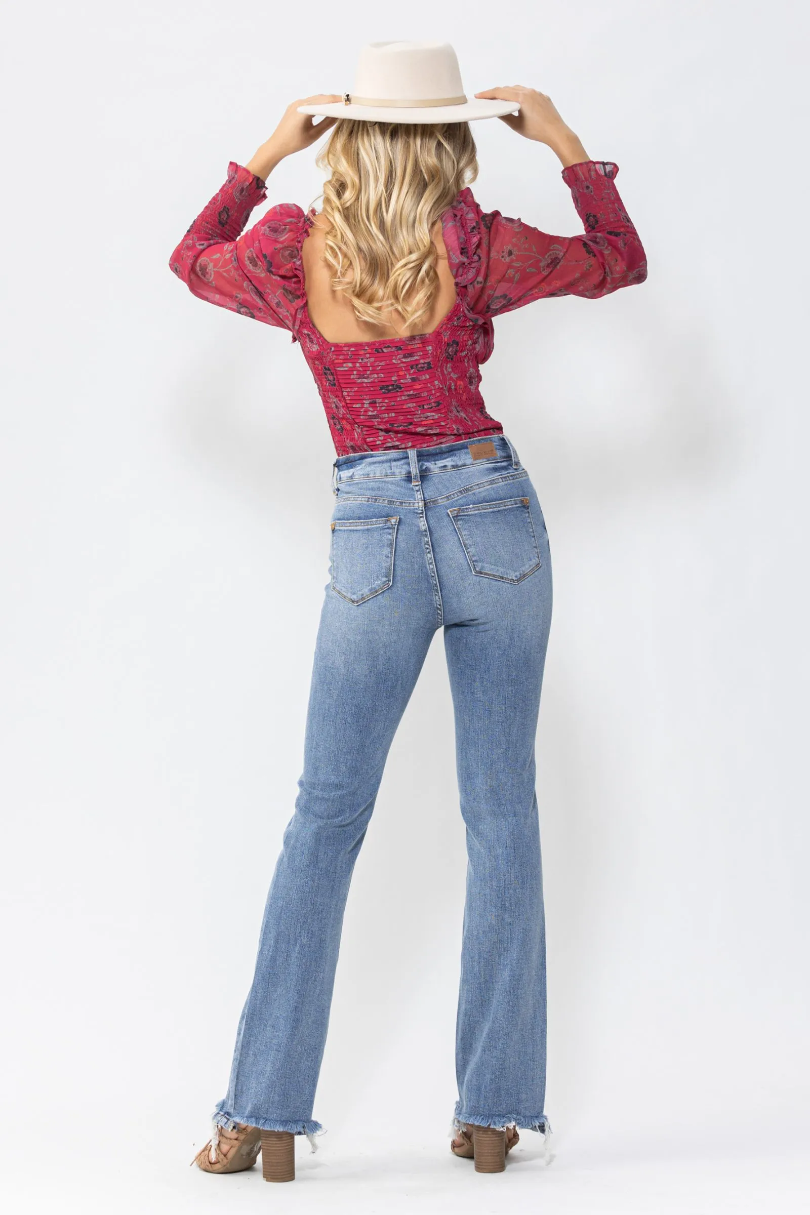 Judy Blue Double Button Bootcut
