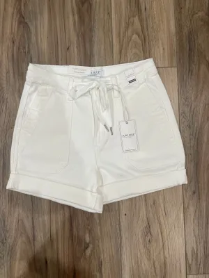 Judy Blue White Jogger Shorts