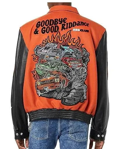 Juice Wrld Jeff Hamilton Varsity Jacket
