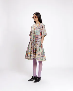Kaali Peeli Shirt Dress