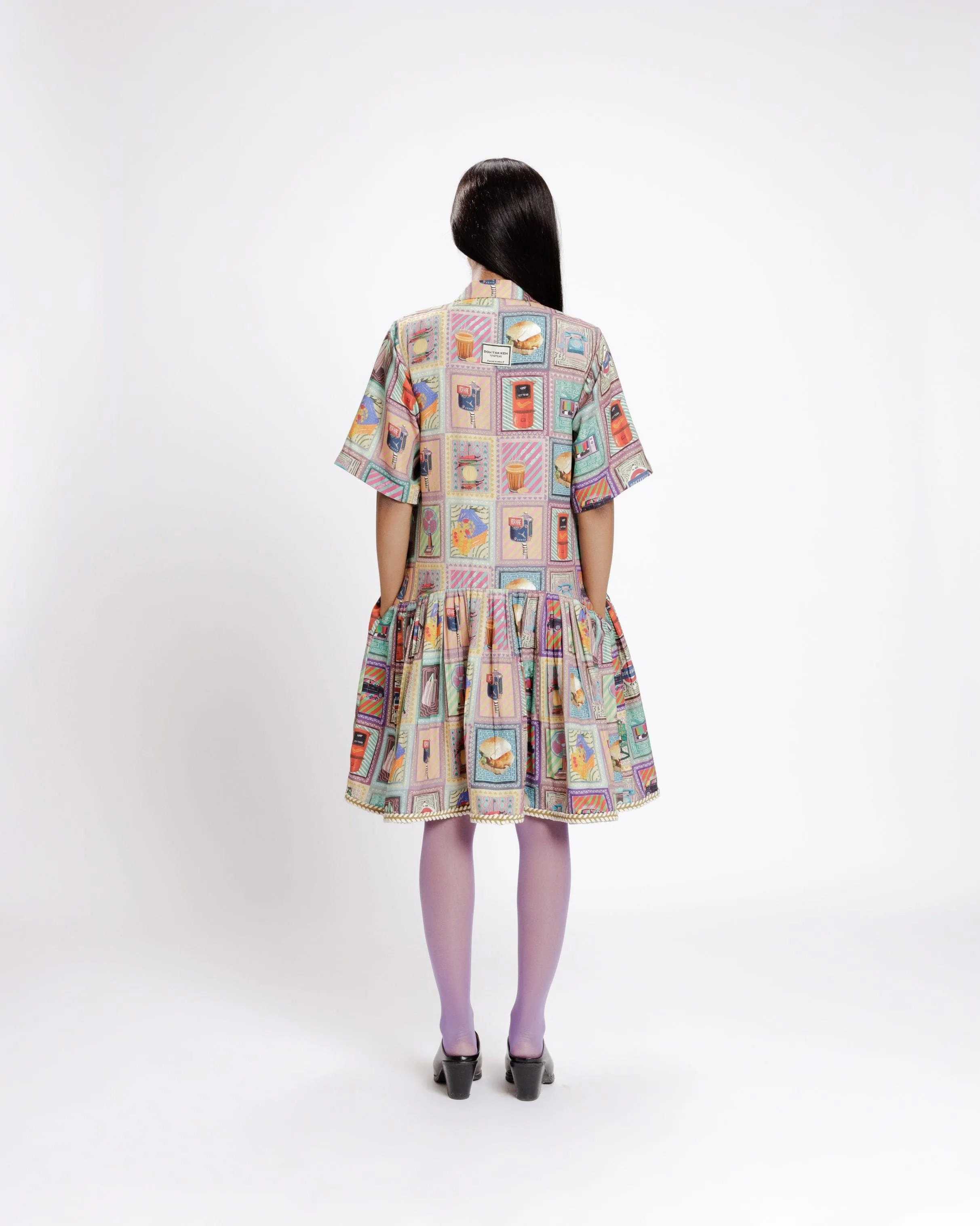 Kaali Peeli Shirt Dress