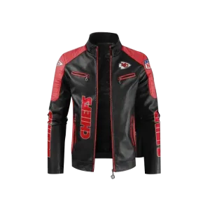 Kansas City Chiefs NFL Leather Varsity Jacket