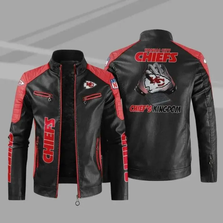 Kansas City Chiefs NFL Leather Varsity Jacket