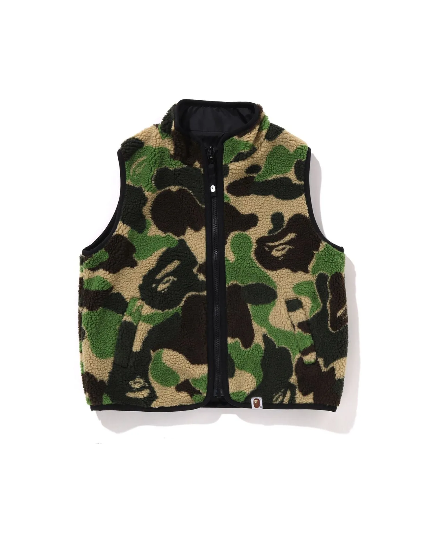 Kids Abc Camo Boa Ripstop Reversible Vest