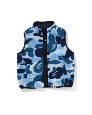 Kids Abc Camo Boa Ripstop Reversible Vest