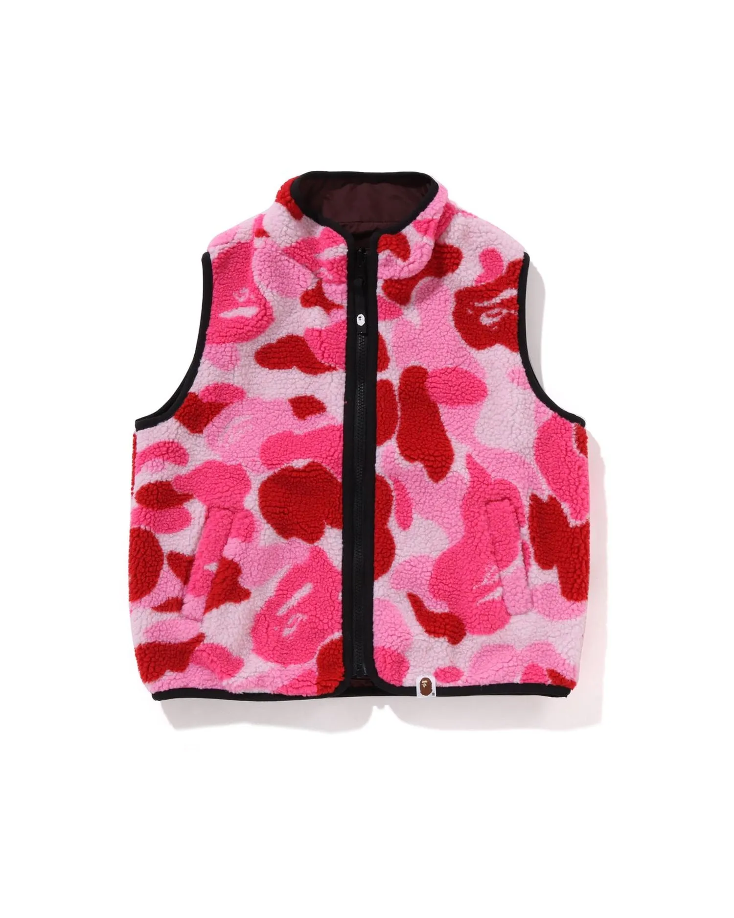 Kids Abc Camo Boa Ripstop Reversible Vest