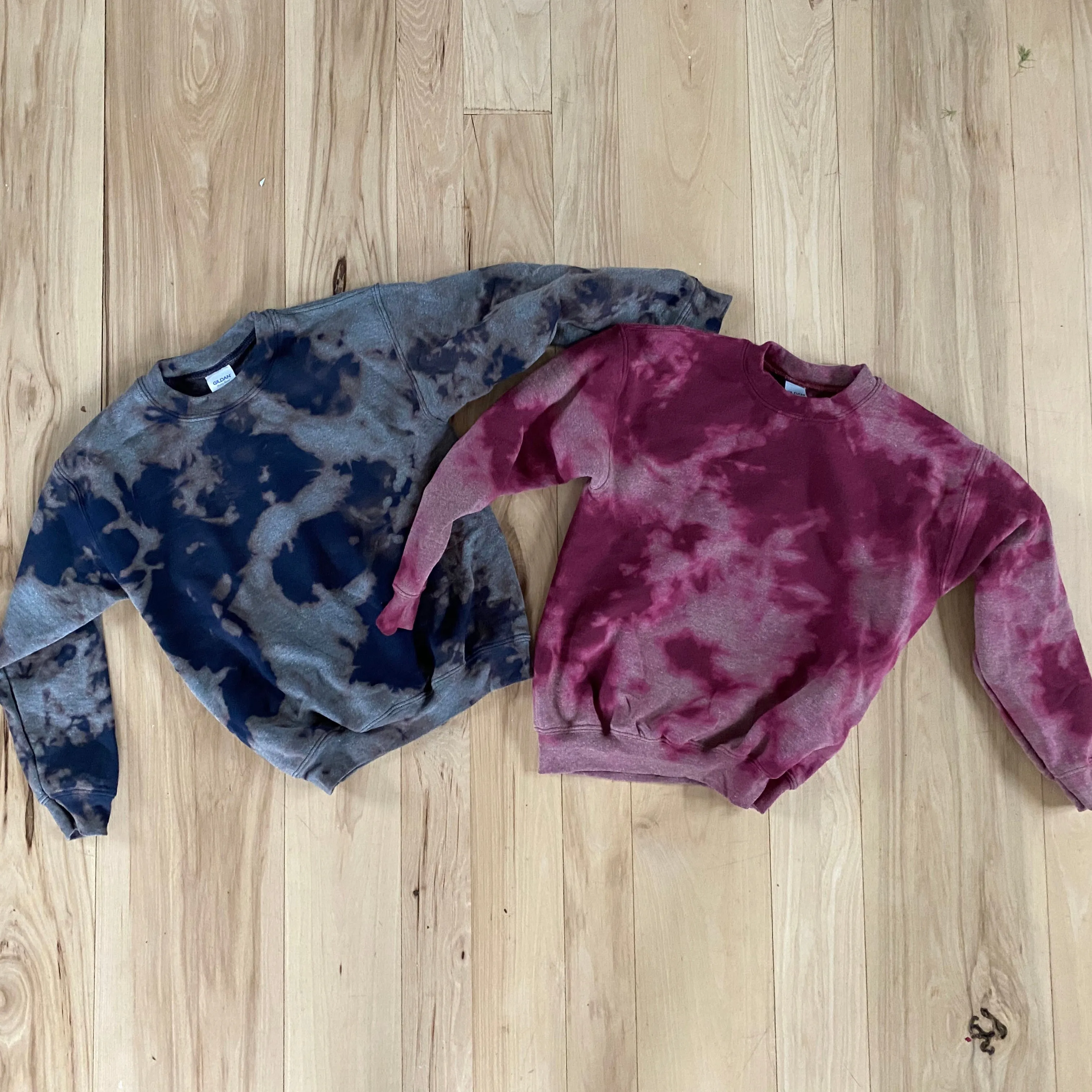 Kids Heather Tie Dye Sweatshirt