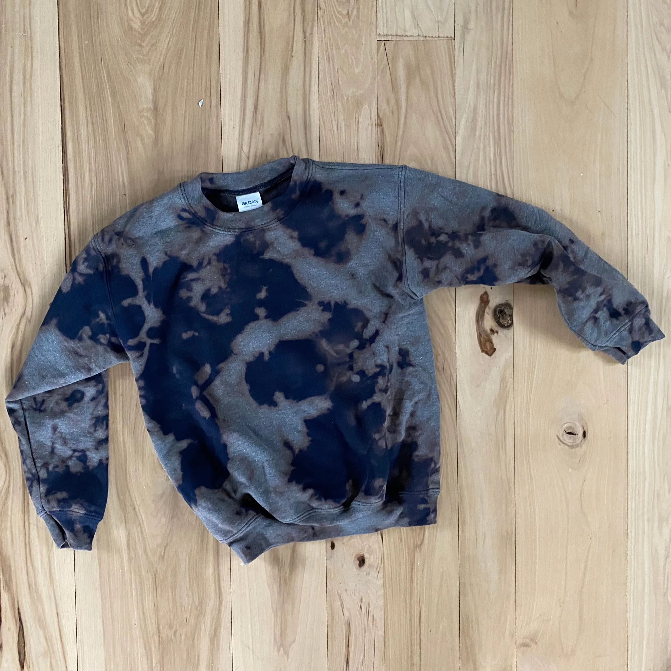 Kids Heather Tie Dye Sweatshirt