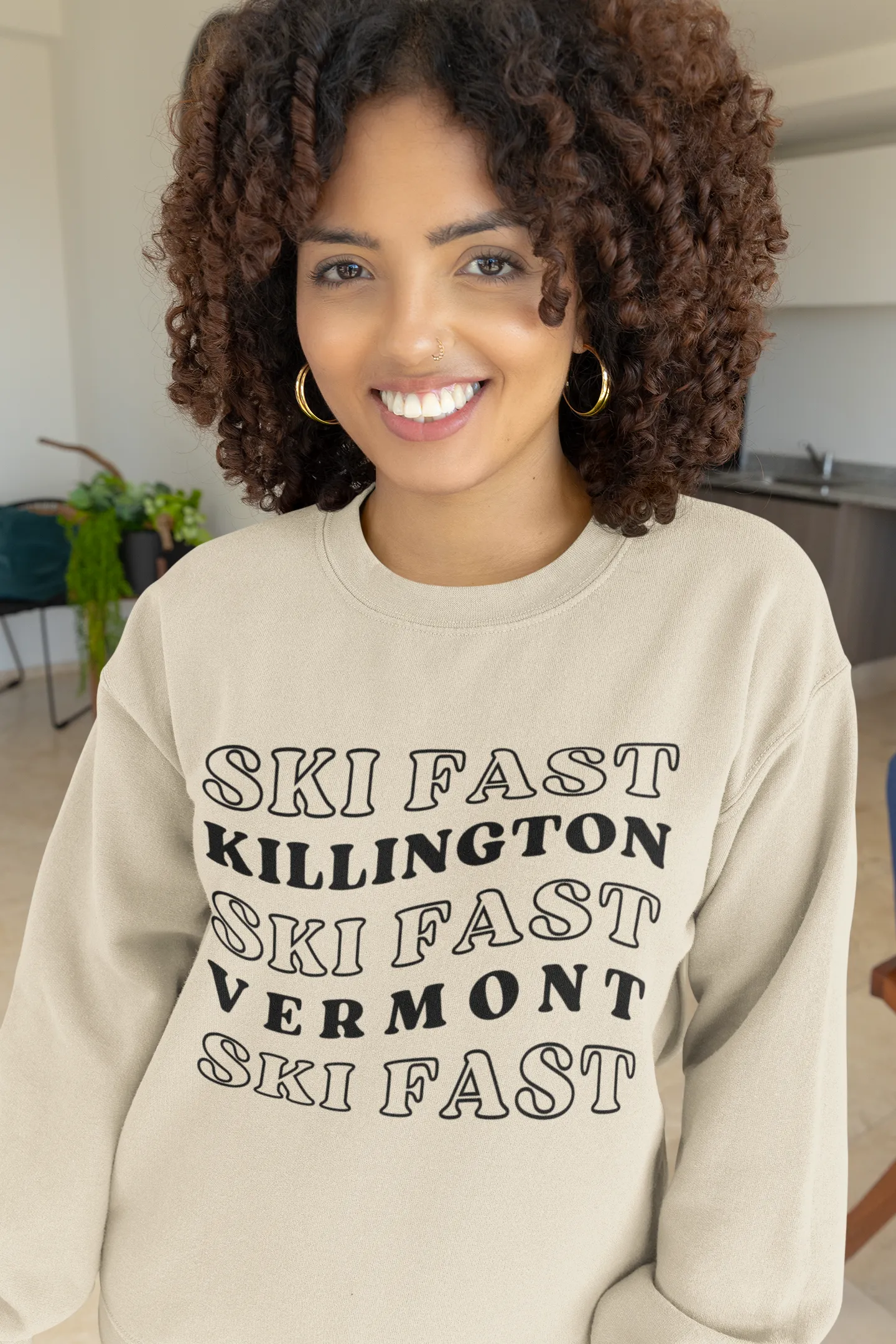 Killington Vermont - Unisex Crewneck Sweatshirt, Ski Lovers Gifts