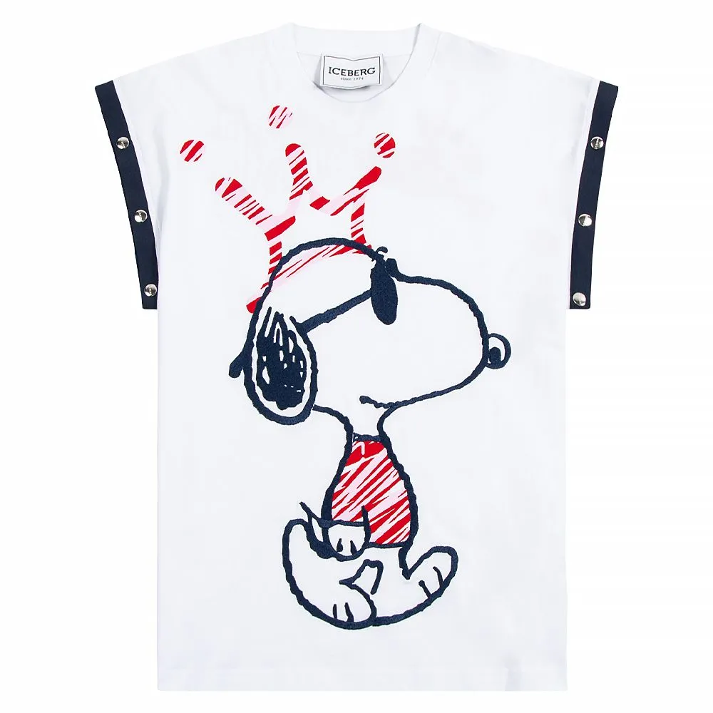 King Snoop T-Shirt Jersey - White