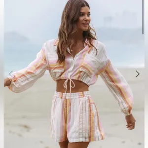 L Space St Lucia Short Vaca Stripe