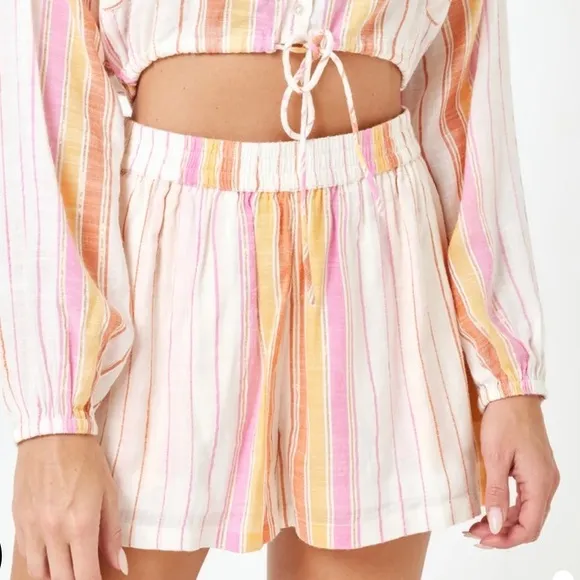 L Space St Lucia Short Vaca Stripe