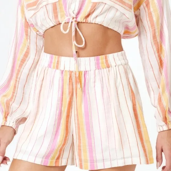 L Space St Lucia Short Vaca Stripe