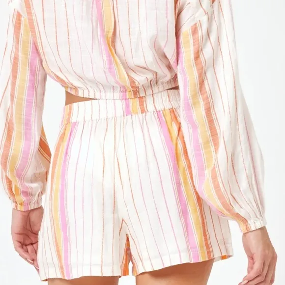 L Space St Lucia Short Vaca Stripe