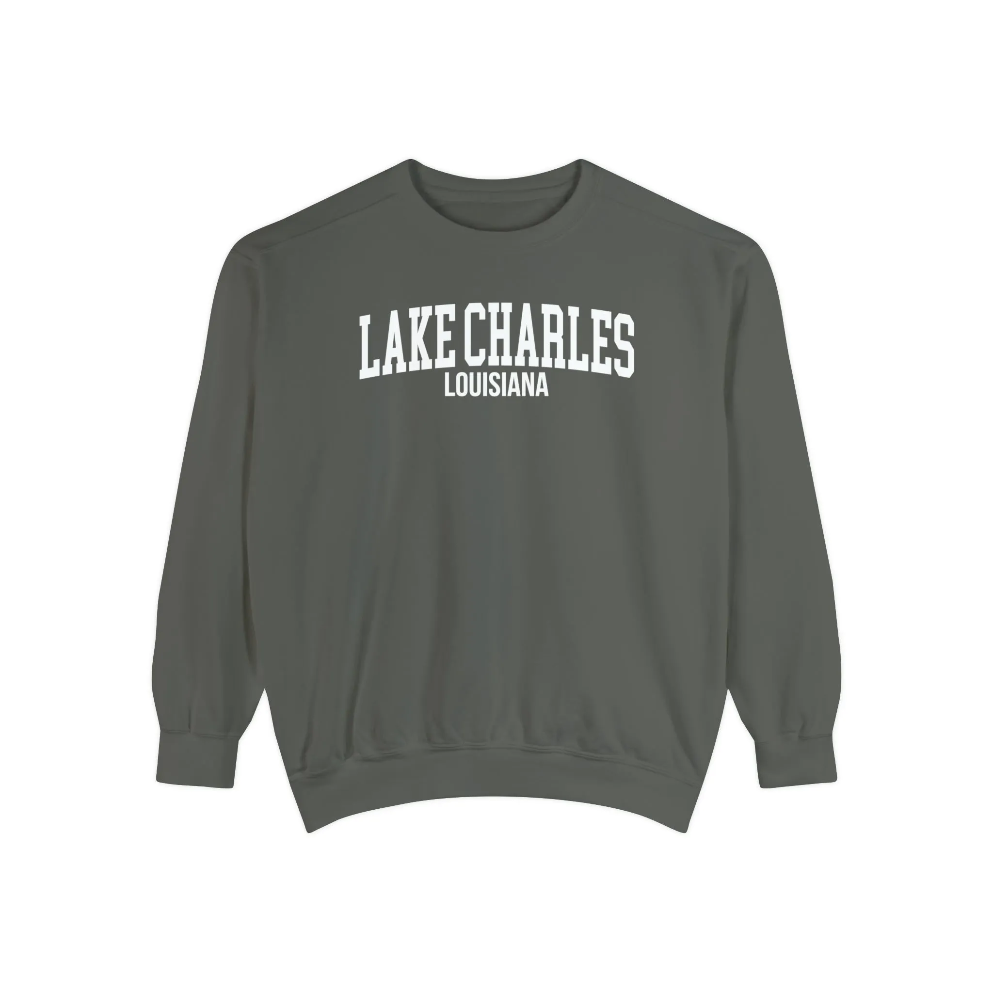 Lake Charles Louisiana Comfort Colors Sweatshirt