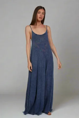 Lauren Moshi Berna Neon Stud Maxi Dress
