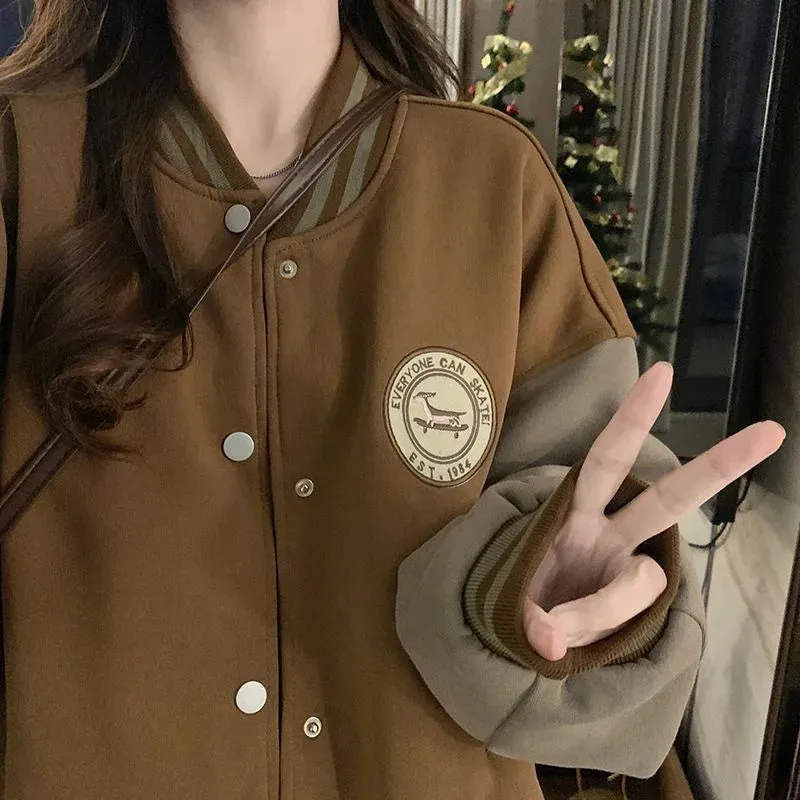 Lazy Retro Baseball Jacket