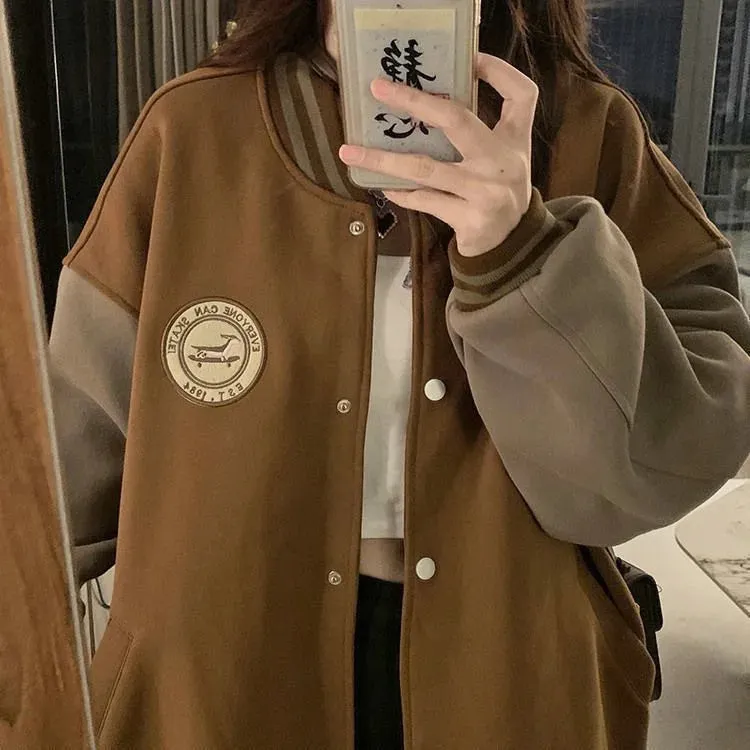 Lazy Retro Baseball Jacket