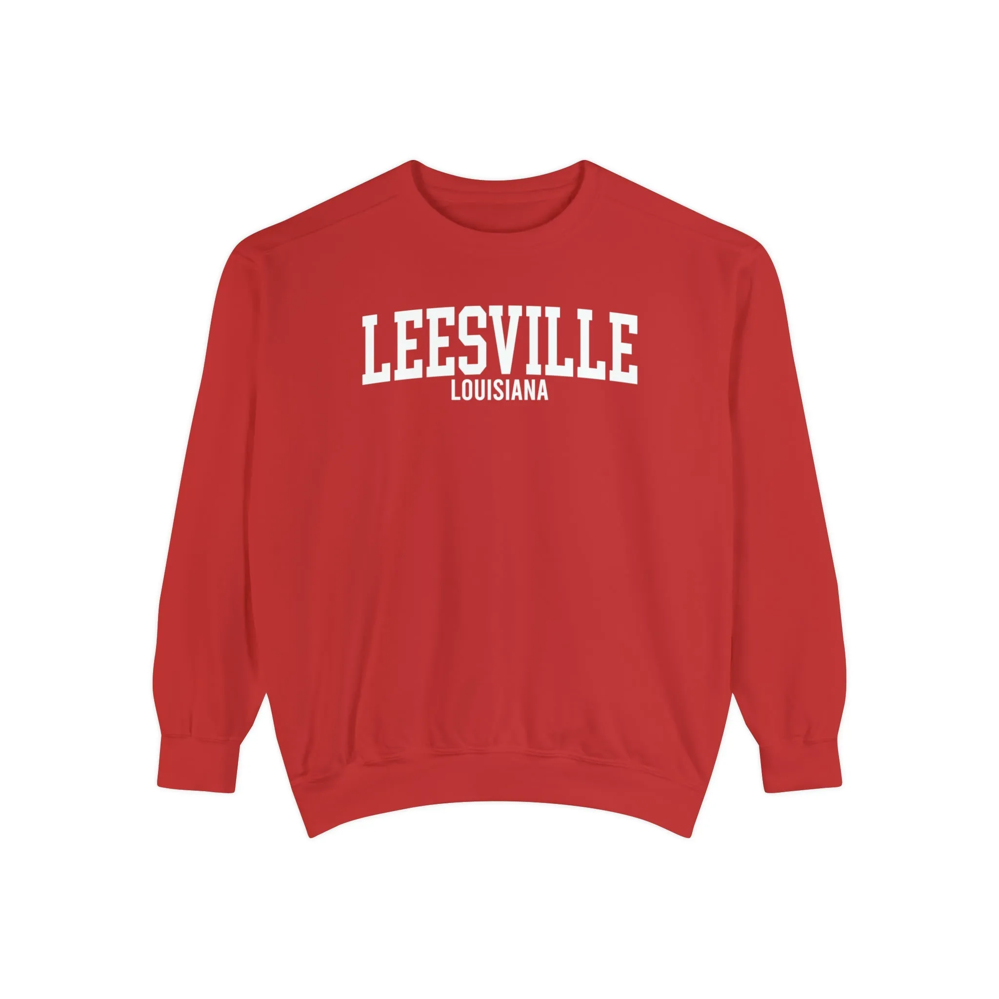 Leesville Louisiana Comfort Colors Sweatshirt