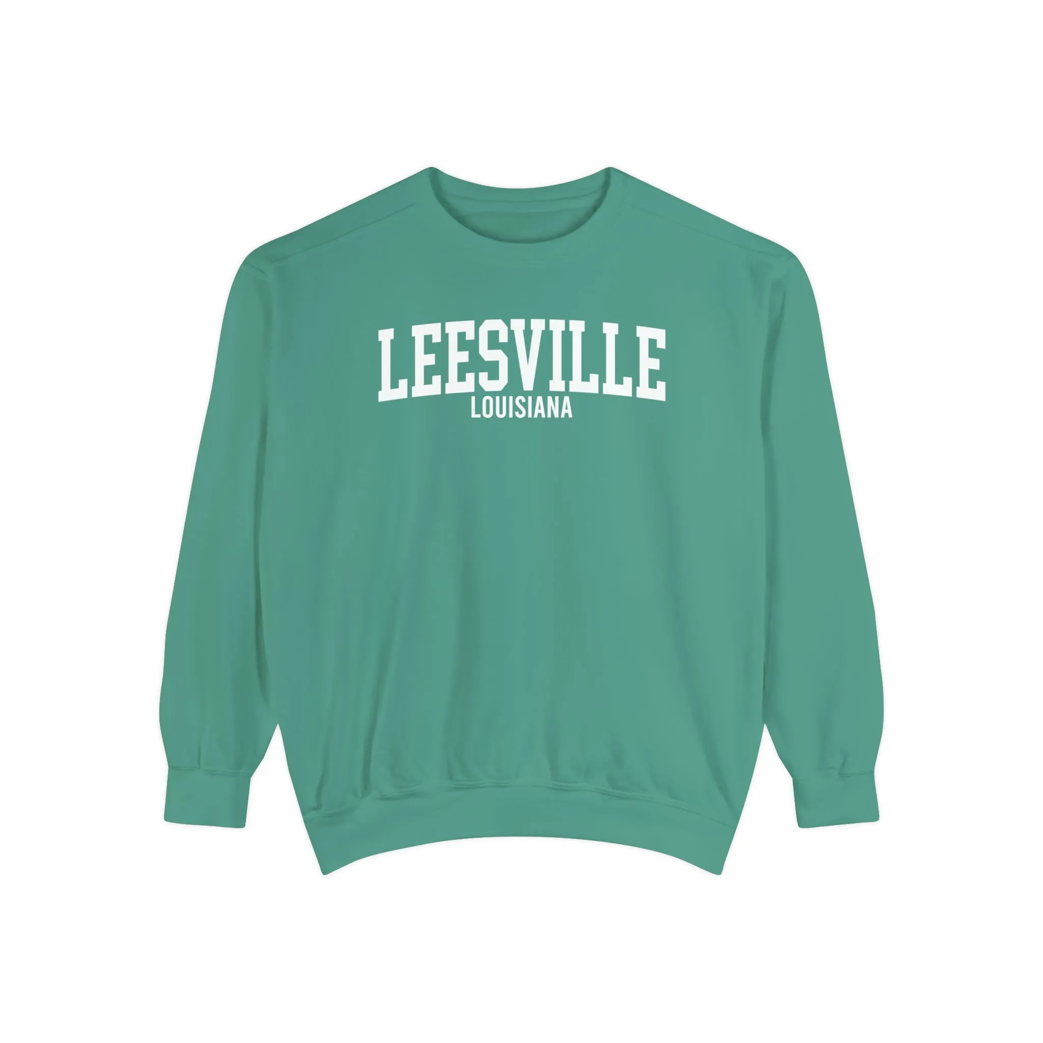 Leesville Louisiana Comfort Colors Sweatshirt