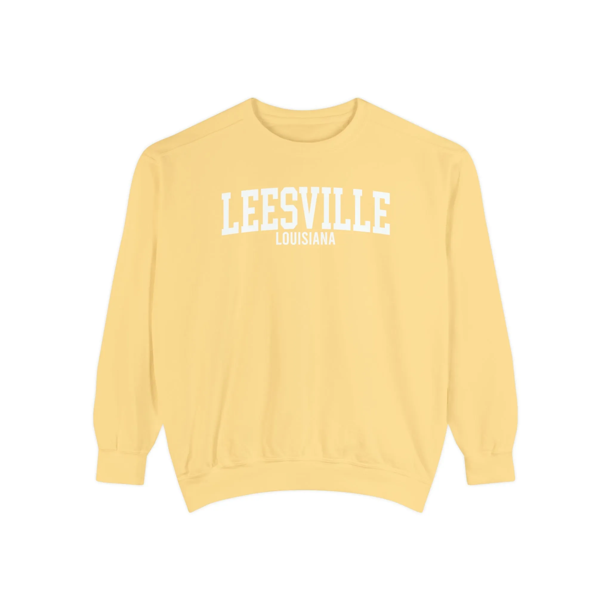 Leesville Louisiana Comfort Colors Sweatshirt