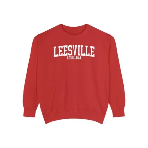 Leesville Louisiana Comfort Colors Sweatshirt